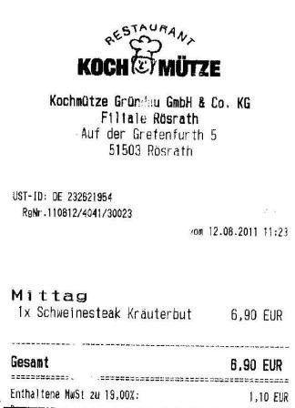 obts Hffner Kochmtze Restaurant